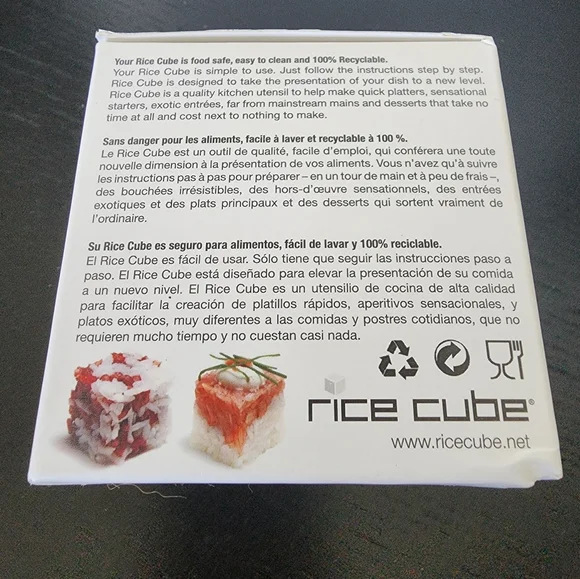 4/$45 - Rice Cube sushi maker - Picture 2 of 4